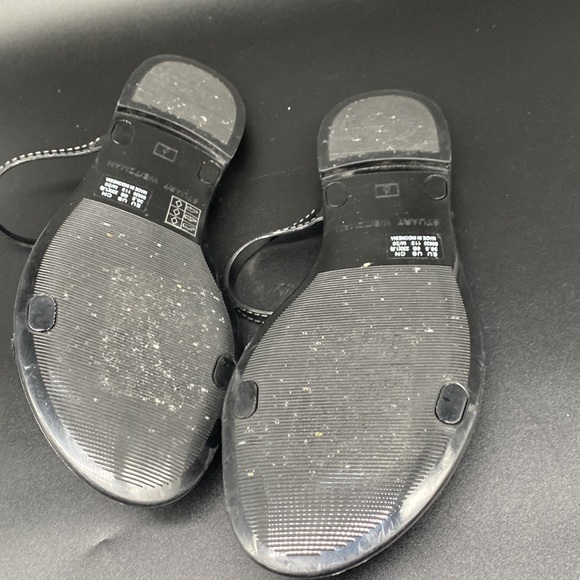 Stuart Weitzman Sawyer Slide Sandal in Black size 6B - Picture 7 of 8